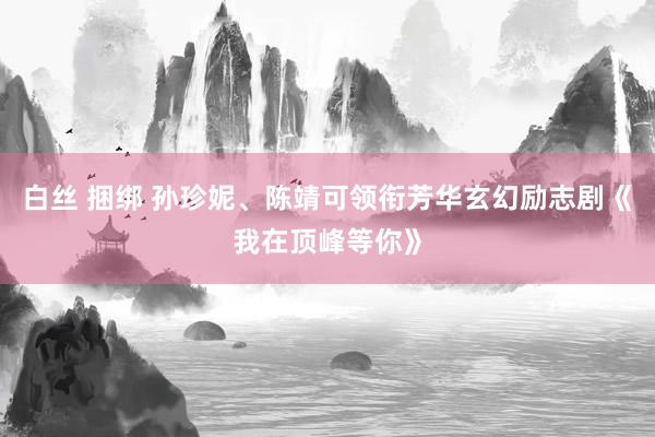 白丝 捆绑 孙珍妮、陈靖可领衔芳华玄幻励志剧《我在顶峰等你》