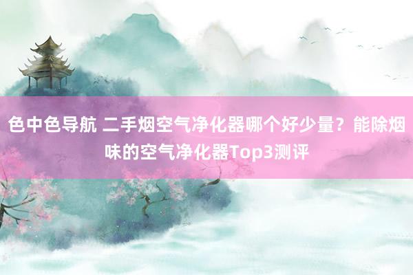 色中色导航 二手烟空气净化器哪个好少量？能除烟味的空气净化器Top3测评