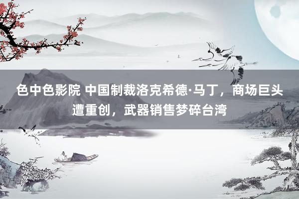 色中色影院 中国制裁洛克希德·马丁，商场巨头遭重创，武器销售梦碎台湾